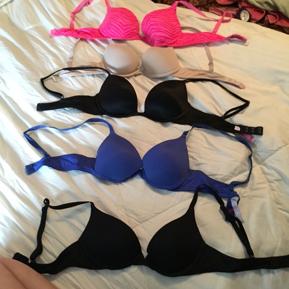 Victoria's Secret pink bra bundle