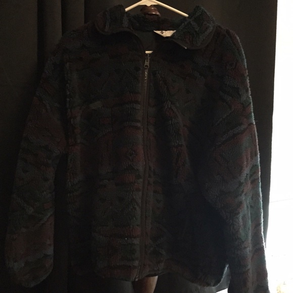 New vintage rare Columbia fleece jacket