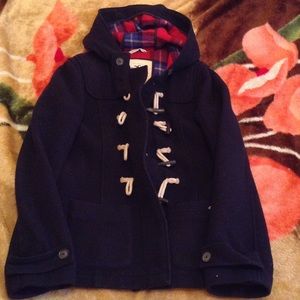 Hollister wool coat