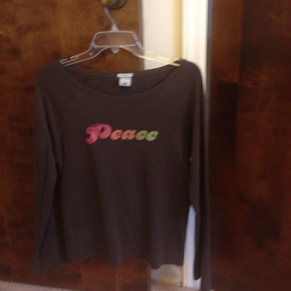 Brown Old Navy Shirt, Size L