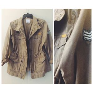 Tan army jacket