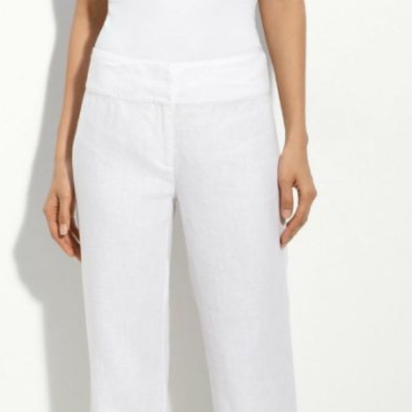 Eileen Fisher Linen Tousers, PS
