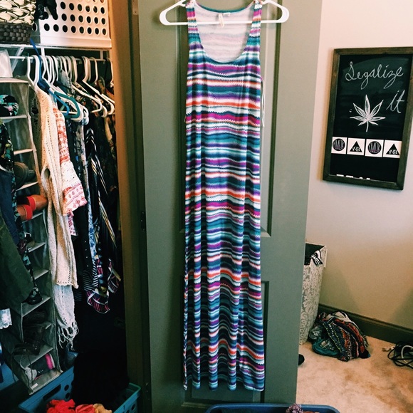 stripped tribal maxi!