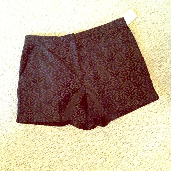 Forever 21 velvet high waist shorts