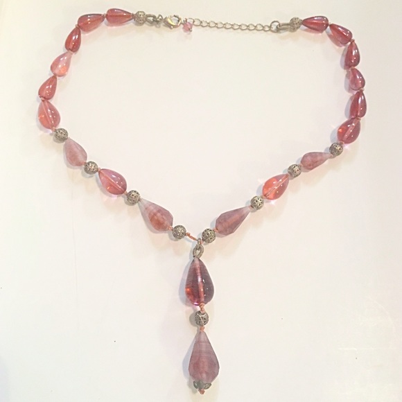 Jewelry - 🌅📿Berry-Toned Lariat Necklace Jewelry - 🌅📿Berry-Toned Lariat Necklace