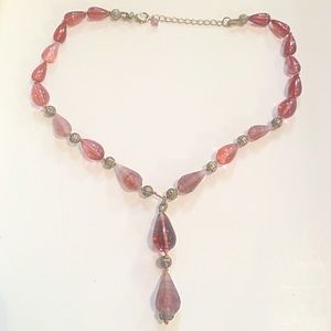 Jewelry - 🌅📿Berry-Toned Lariat Necklace Jewelry - 🌅📿Berry-Toned Lariat Necklace