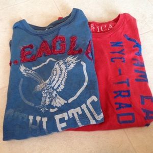 Mens American Eagle t shirt bundle.