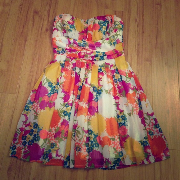 Fun floral dress