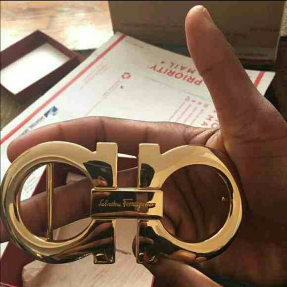 Ferragamo buckle size Clearance