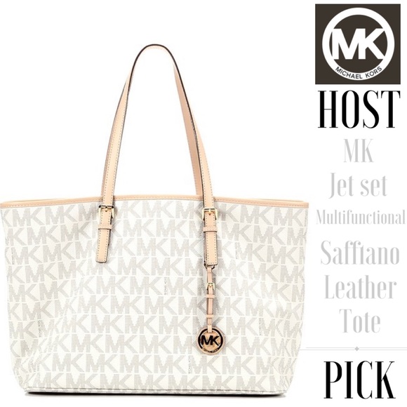 Michael Kors Handbags - MK Jet Set Multifunctional tote AUTHENTIC