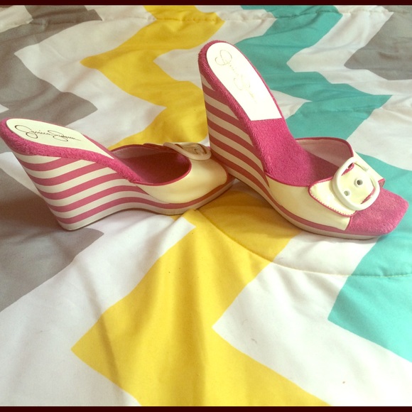 Jessica Simpson wedges
