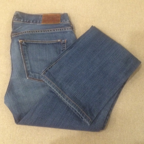 Madewell 100% cotton boot cut Jeans
