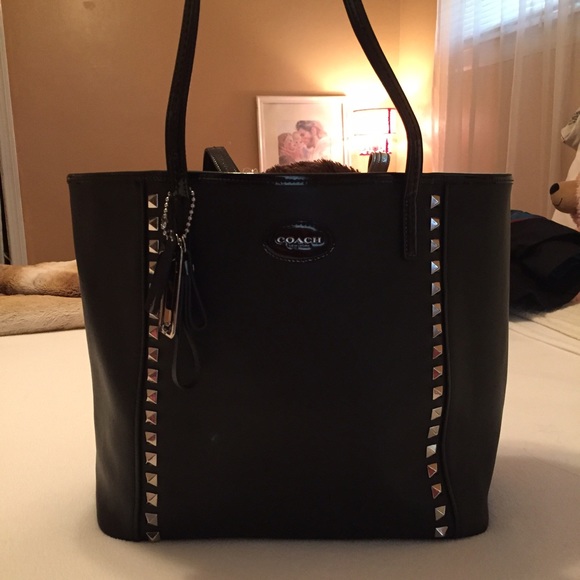 Studded Large Tote Bag
