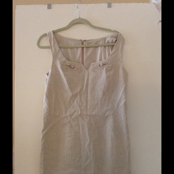 Dress stretch linen