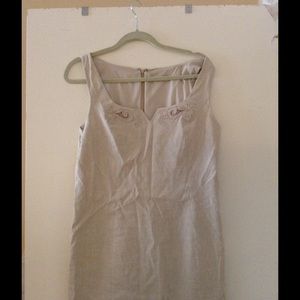 Dress stretch linen