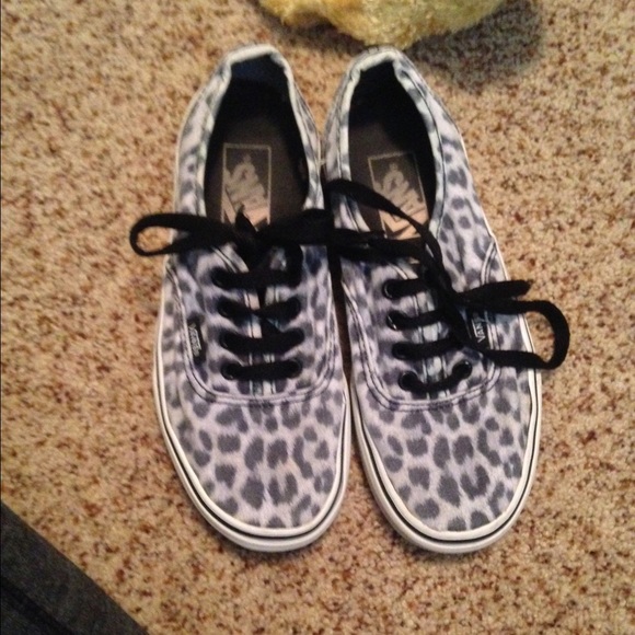Cheetah Print Vans