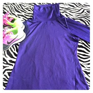 Layer-8 moisture wicking royal purple sweatshirt