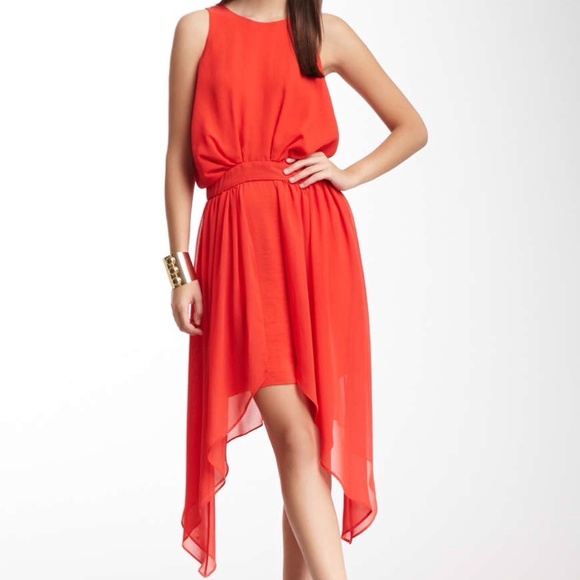 BCBG red dress