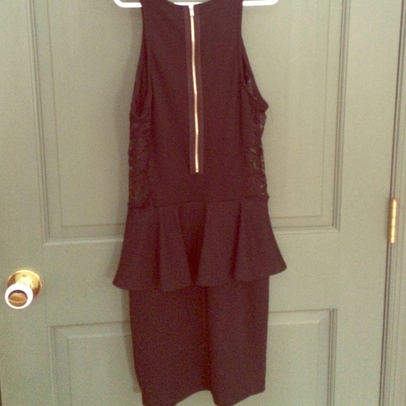 Cute black bodycon dress