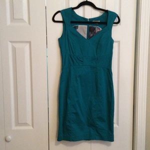 Teal H&M dress