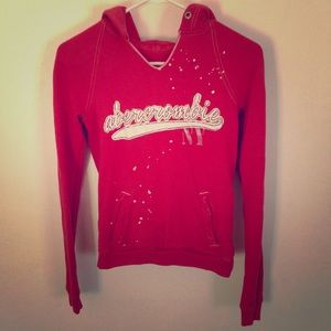 Berry abercrombie hoodie