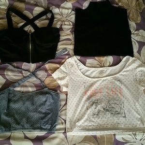 Bundle! 5 Crop tops SOLD