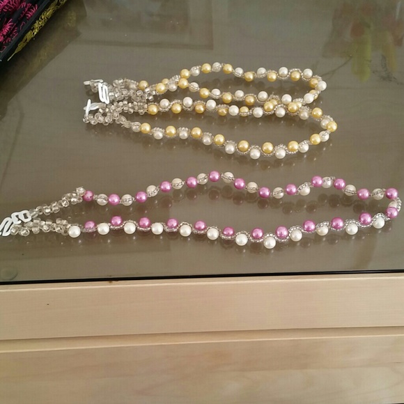 Purple Halter Pearl Brastraps Only