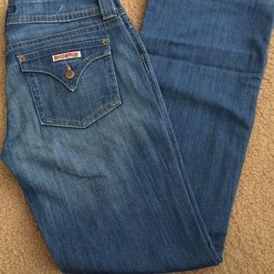 Hudson wide/flare leg denim jeans- size 30