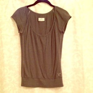 Grey american eagle shirt