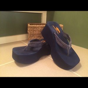 Two for $ 15 Wedged sandals