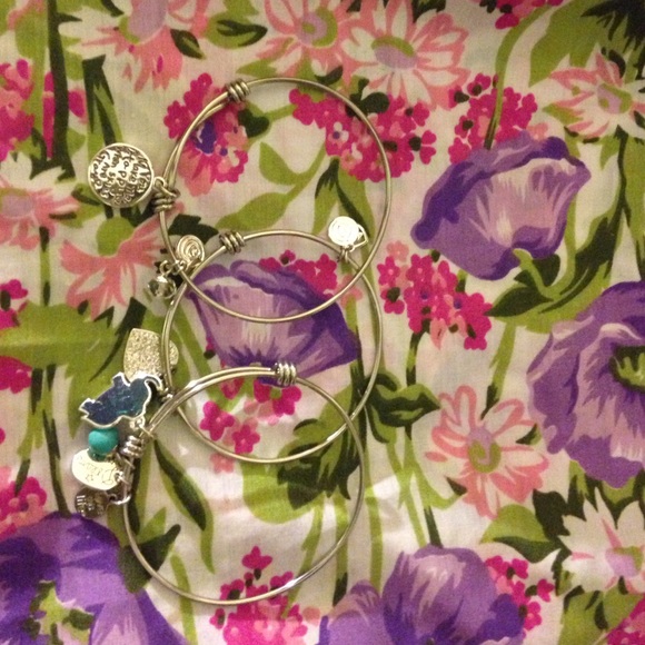 Silver bracelet bundle
