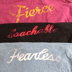 3 Nike "distressed look" tanks