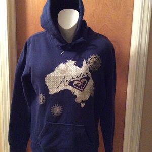 ROXY DARK BLUE AUSTRALIAN HOODIE