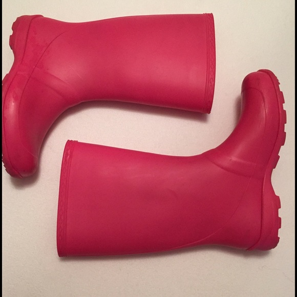 Pink Rain Boots