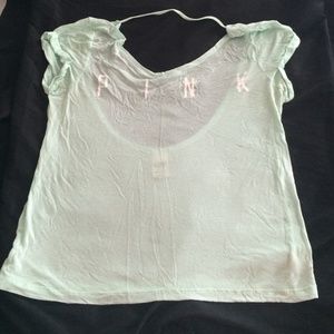 VS PINK open back tee!