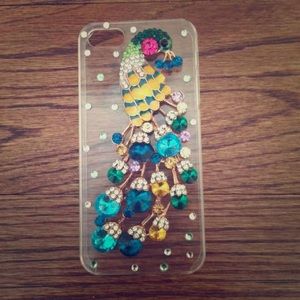 J. Crew iPhone 5 case Peacock