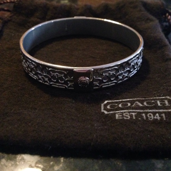 Coach Jewelry - Coach Silver Bangle!