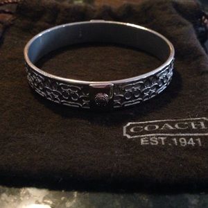 Coach Silver Bangle!