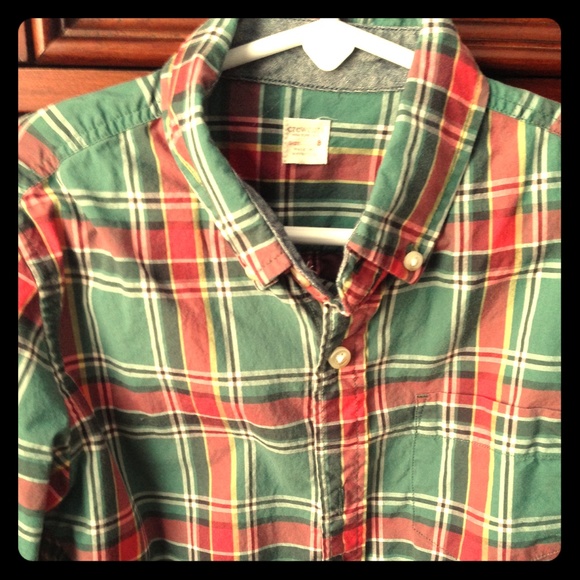 J CREW CREWCUTS BOYS SHIRT. SIZE 8.