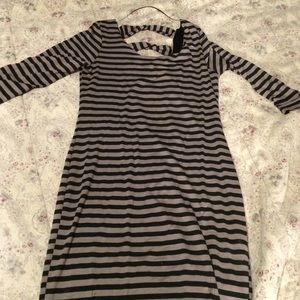 Three quarter length sleeve bodycon dress