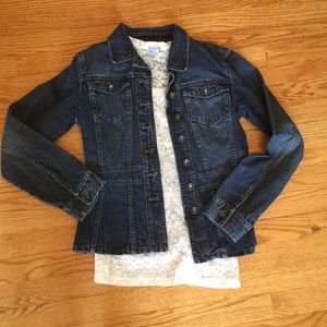 DKNY dark wash denim jacket