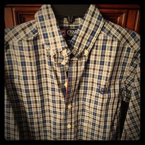 NWT CHAPS BOYS SHIRT. SIZE 8