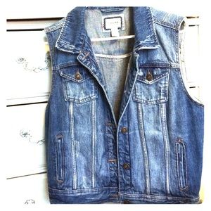 Denim vest