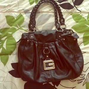 Guess black purse