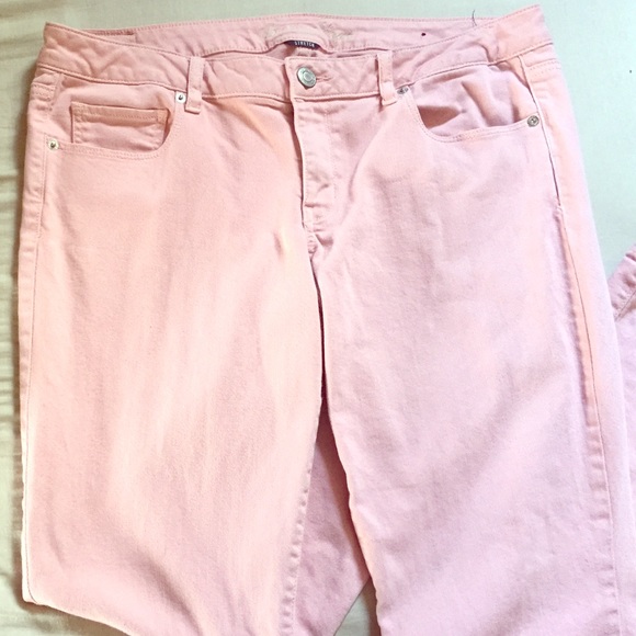 AE Pink Skinny Jeans