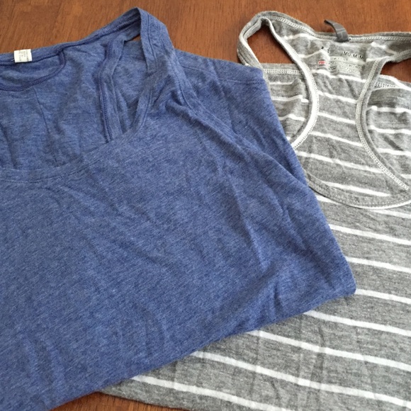 2 UA charged cotton tanks!!