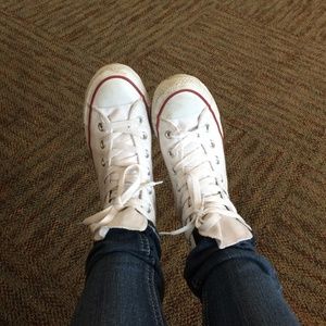 White Converse