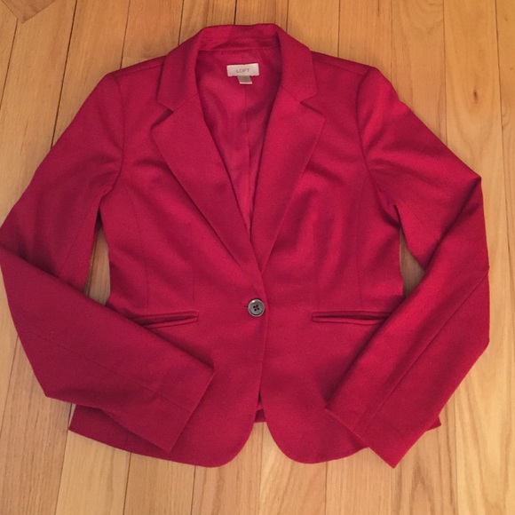 LOFT Jackets & Blazers - 🎀LOFT🎀 Red Blazer