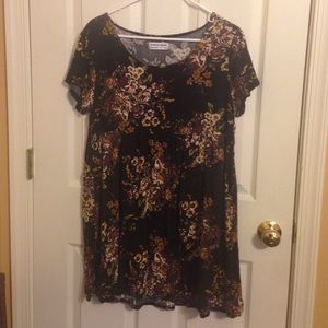 AA multicolored dress