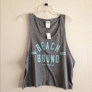 Pink Knit Grey & Mint Top